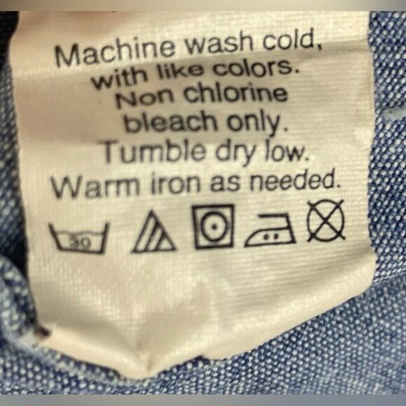 J. Crew Ladies Petite Chambray Shirt 100% Cotton Button-Up Casualwear Size‎ XS - Picture 11 of 16